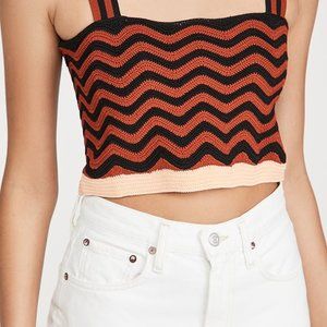 Scotch & Soda Cropped Crochet Tank